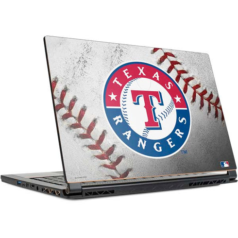MLB Texas Rangers Game Ball MSI GS65 Stealth Laptop Skin