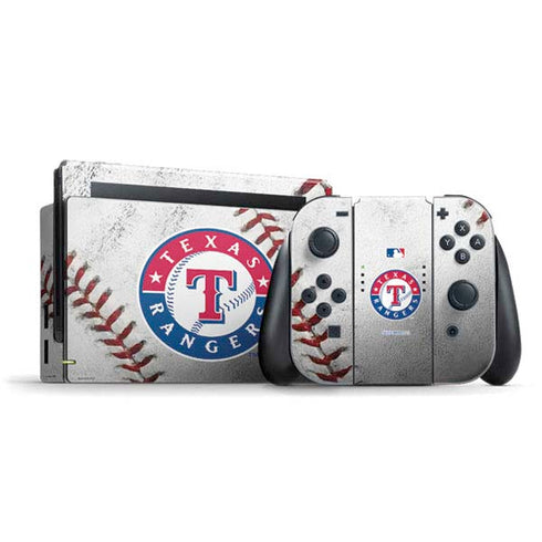MLB Texas Rangers Game Ball Nintendo Switch Bundle Skin