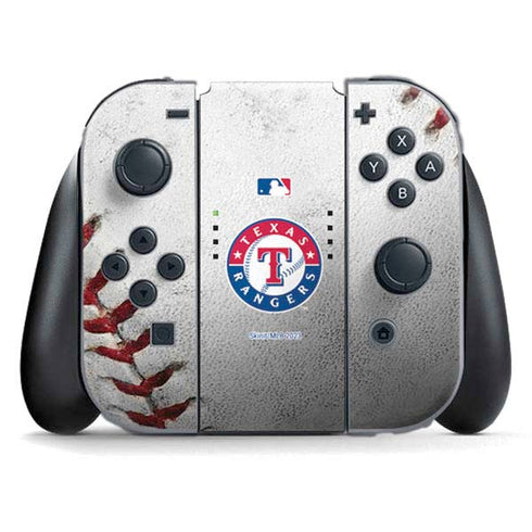 MLB Texas Rangers Game Ball Nintendo Switch (2017-2021) Joy-Con Controller Skin