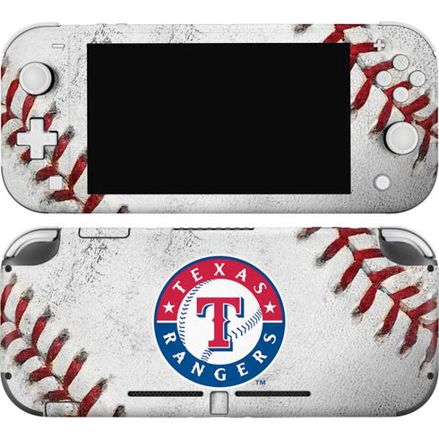 MLB Texas Rangers Game Ball Nintendo Switch Lite Skin