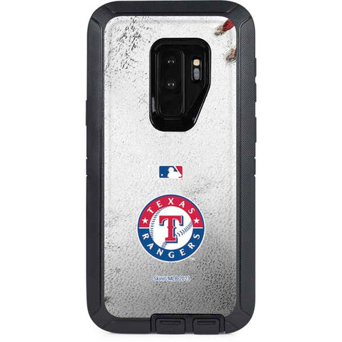 MLB Texas Rangers Game Ball Otterbox Defender Galaxy Skin