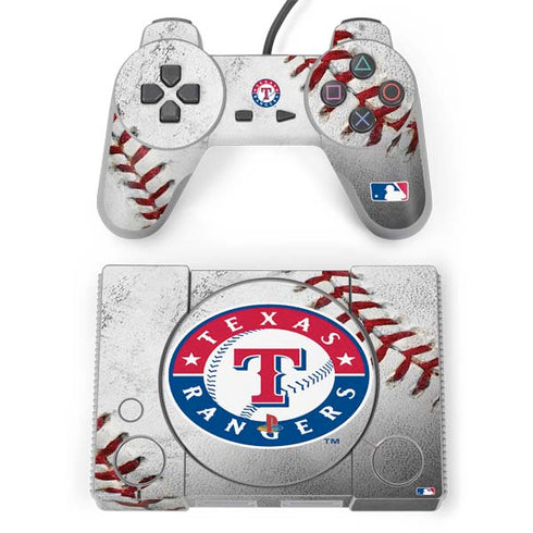 MLB Texas Rangers Game Ball PlayStation Classic Bundle Skin