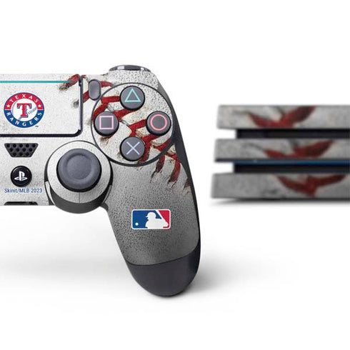 MLB Texas Rangers Game Ball PS4 Pro Bundle Skin