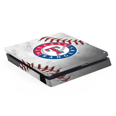 MLB Texas Rangers Game Ball PS4 Slim Skin