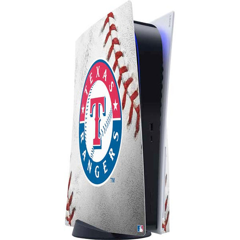 MLB Texas Rangers Game Ball PS5 Console Skin