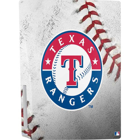 MLB Texas Rangers Game Ball PS5 Console Skin