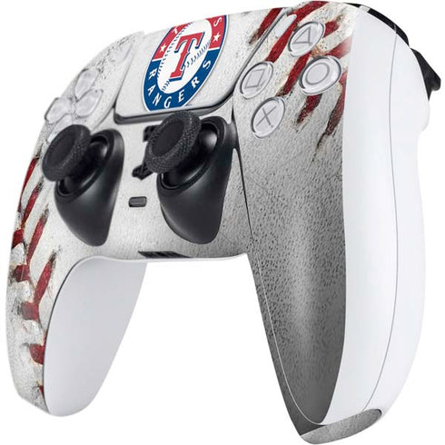 MLB Texas Rangers Game Ball PS5 Controller Skin