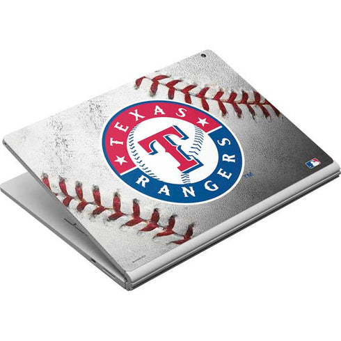 MLB Texas Rangers Game Ball Surface Book Skin