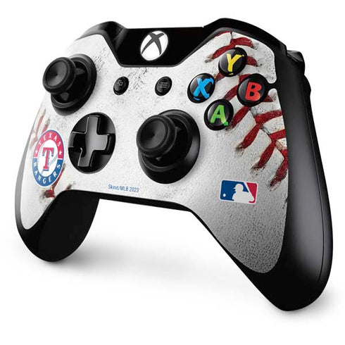 MLB Texas Rangers Game Ball Xbox One Controller Skin