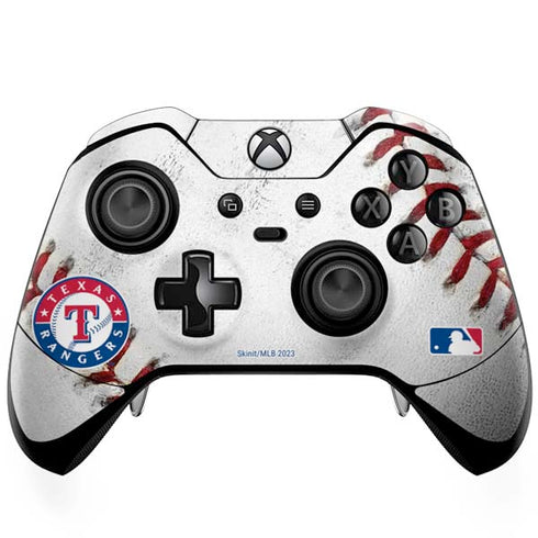 MLB Texas Rangers Game Ball Xbox One Elite Controller Skin