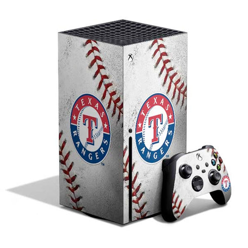 MLB Texas Rangers Game Ball Xbox Series X Bundle Skin