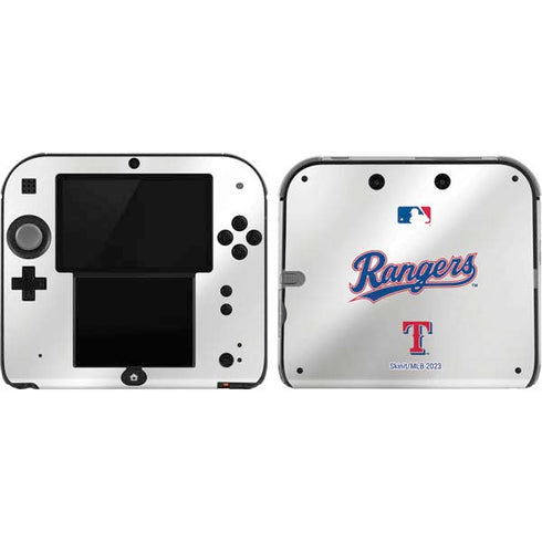 MLB Texas Rangers Home Jersey Nintendo 2DS Skin