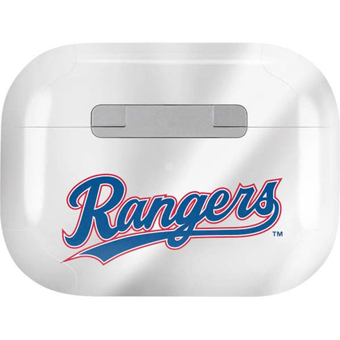 MLB Texas Rangers Home Jersey AirPods Pro 2nd Gen Skin