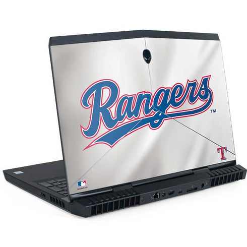 MLB Texas Rangers Home Jersey Dell Alienware Skin