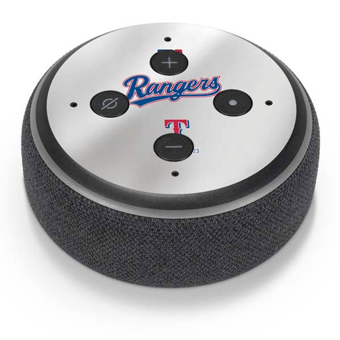 MLB Texas Rangers Home Jersey Amazon Echo Dot Skin