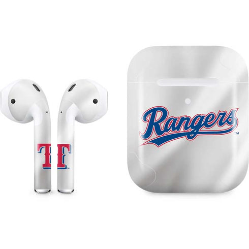 MLB Texas Rangers Home Jersey Apple AirPods 2 Skin