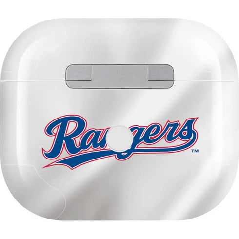 MLB Texas Rangers Home Jersey Apple AirPods (3rd Gen 2021) Skin