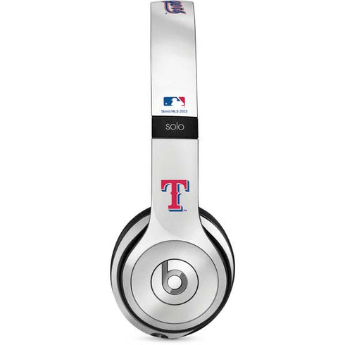 MLB Texas Rangers Home Jersey Beats Solo 2 Wired Skin