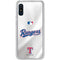 MLB Texas Rangers Home Jersey Galaxy A10e Clear Case