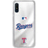 MLB Texas Rangers Home Jersey Galaxy A10e Clear Case