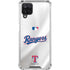 MLB Texas Rangers Home Jersey Galaxy A12 Clear Case