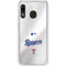 MLB Texas Rangers Home Jersey Galaxy A20 Clear Case