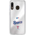 MLB Texas Rangers Home Jersey Galaxy A20 Clear Case