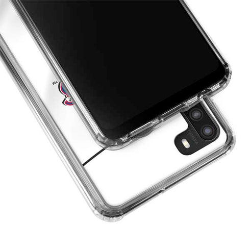 MLB Texas Rangers Home Jersey Galaxy A21 Clear Case