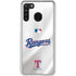 MLB Texas Rangers Home Jersey Galaxy A21 Clear Case
