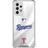 MLB Texas Rangers Home Jersey Galaxy A33 5G Clear Case