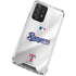MLB Texas Rangers Home Jersey Galaxy A52 5G Clear Case