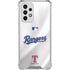 MLB Texas Rangers Home Jersey Galaxy A53 5G Clear Case