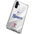 MLB Texas Rangers Home Jersey Galaxy A54 5G Clear Case