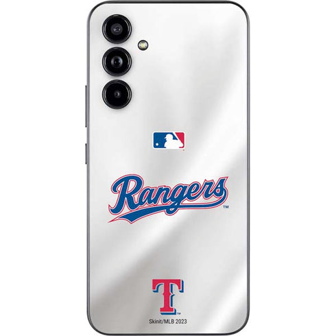 MLB Texas Rangers Home Jersey Galaxy A54 5G Skin