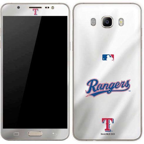 MLB Texas Rangers Home Jersey Galaxy J7 Skin
