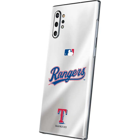 MLB Texas Rangers Home Jersey Galaxy Note 10 Plus Skin