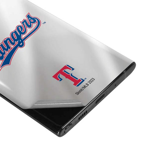 MLB Texas Rangers Home Jersey Galaxy Note 10 Plus Skin