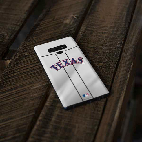 MLB Texas Rangers Home Jersey Galaxy Note 9 Skin