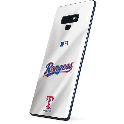 MLB Texas Rangers Home Jersey Galaxy Note 9 Skin
