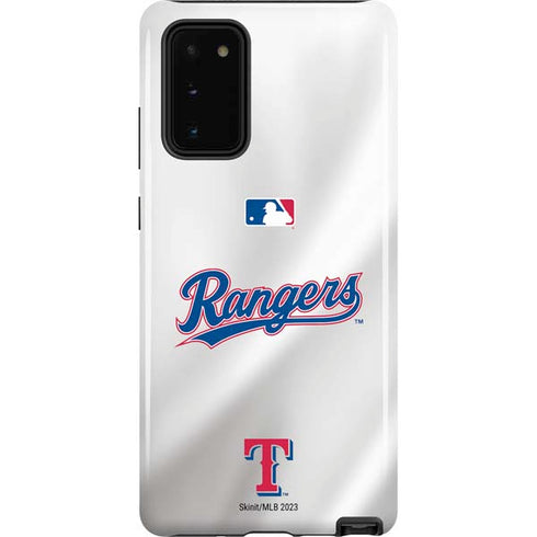 MLB Texas Rangers Home Jersey Galaxy Note20 5G Pro Case
