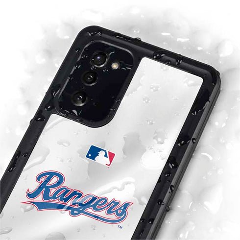 MLB Texas Rangers Home Jersey Galaxy Note20 5G Waterproof Case