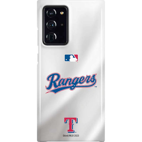 MLB Texas Rangers Home Jersey Galaxy Note20 Ultra 5G Lite Case