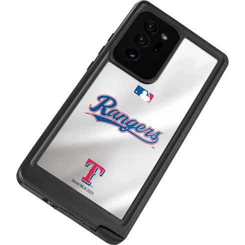 MLB Texas Rangers Home Jersey Galaxy Note20 Ultra 5G Waterproof Case