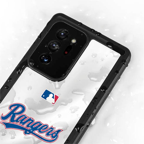 MLB Texas Rangers Home Jersey Galaxy Note20 Ultra 5G Waterproof Case