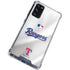 MLB Texas Rangers Home Jersey Galaxy S20 FE Clear Case