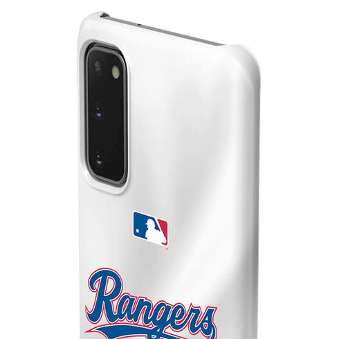 MLB Texas Rangers Home Jersey Galaxy S20 Lite Case