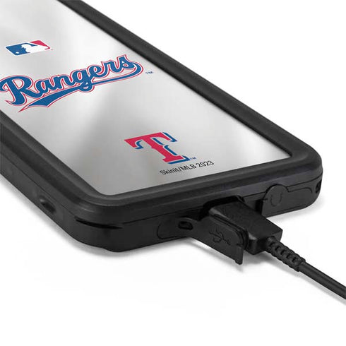 MLB Texas Rangers Home Jersey Galaxy S20 Plus Waterproof Case