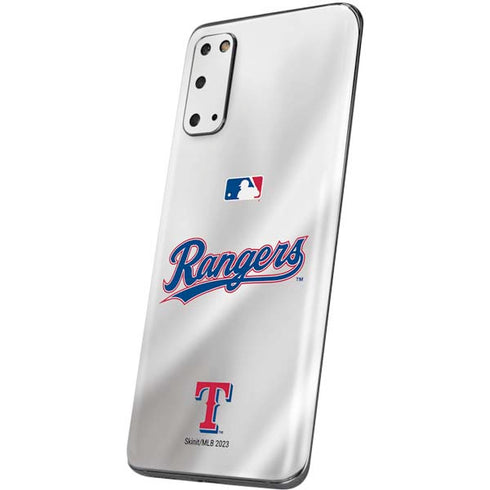 MLB Texas Rangers Home Jersey Galaxy S20 Skin