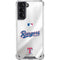 MLB Texas Rangers Home Jersey Galaxy S21 5G Clear Case