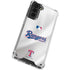 MLB Texas Rangers Home Jersey Galaxy S21 5G Clear Case